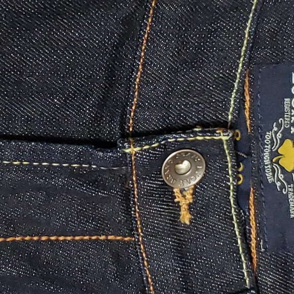 Lucky Brand Sweet N Straight Crop Dark Indigo Denim 8 NWOT - Picture 5 of 9